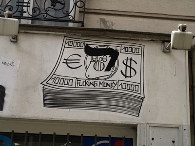 photo graffiti Paris 20eme arrondissement